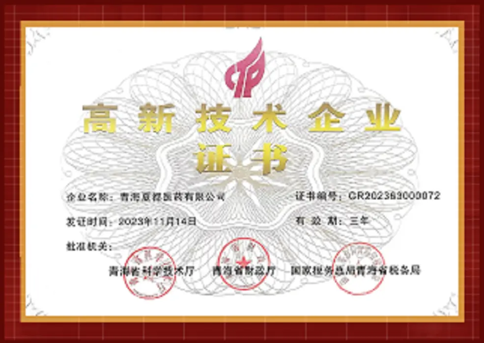 高新技术企业